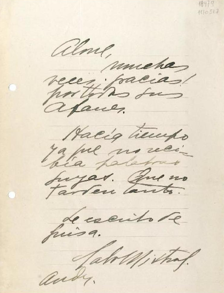 Fragmentos de la obra de Gabriela Mistral