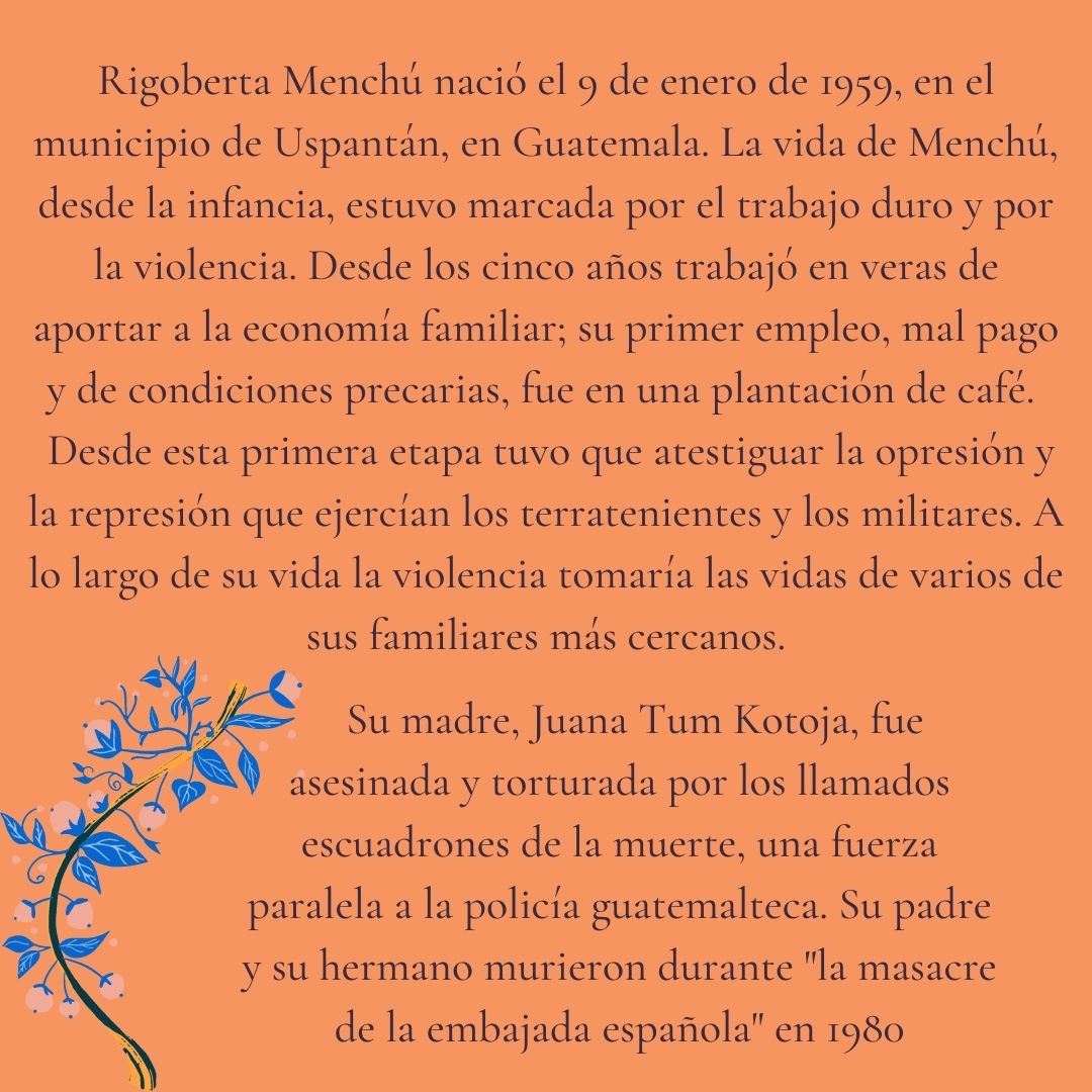 Rigoberta Menchú | La Malinche Blog