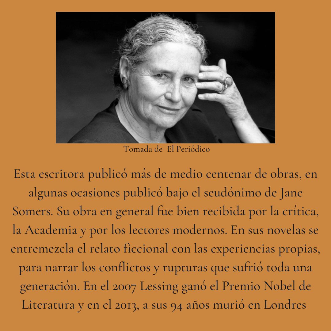 Doris Lessing | La Malinche sale de visita