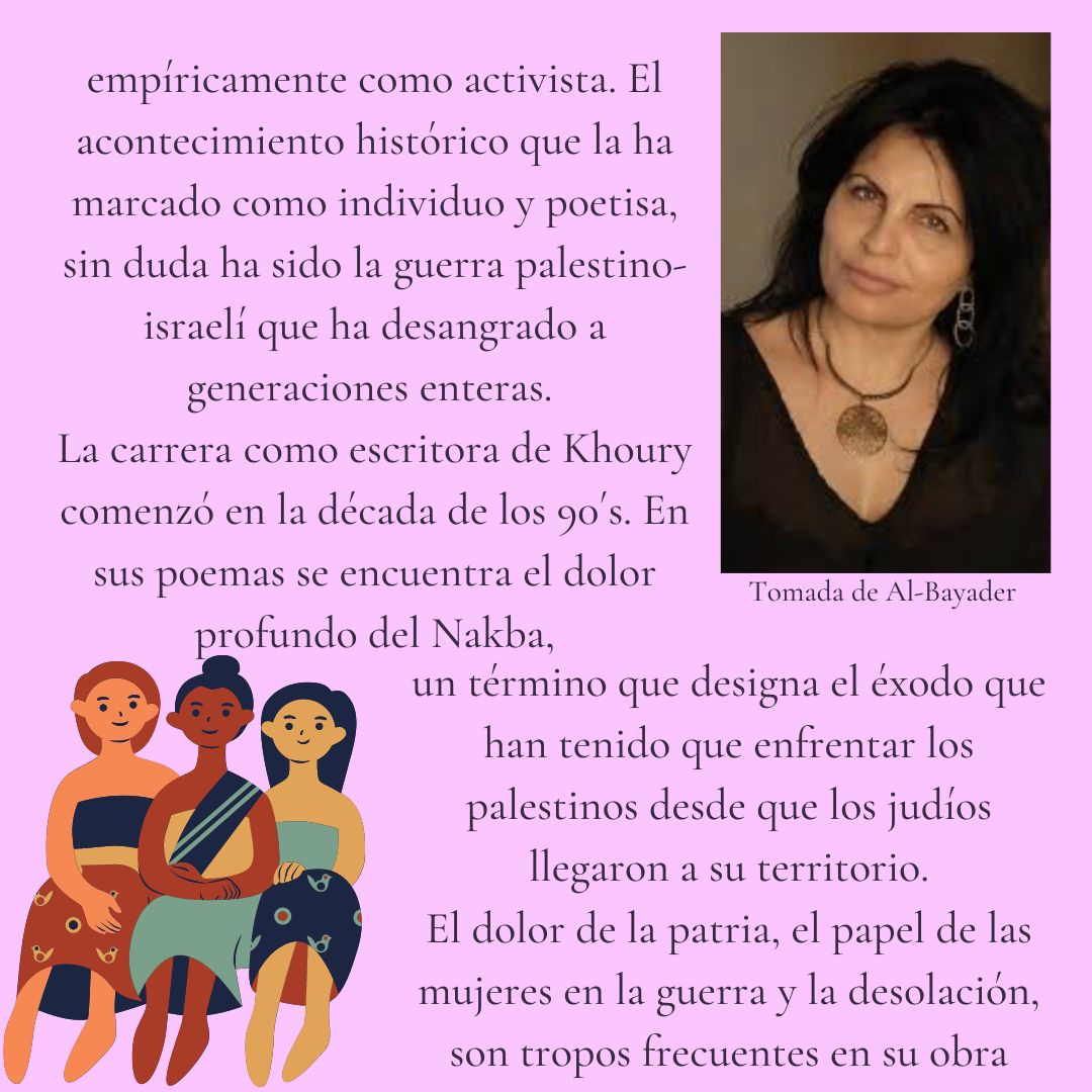 Nidaa Khoury | La Malinche sale de visita