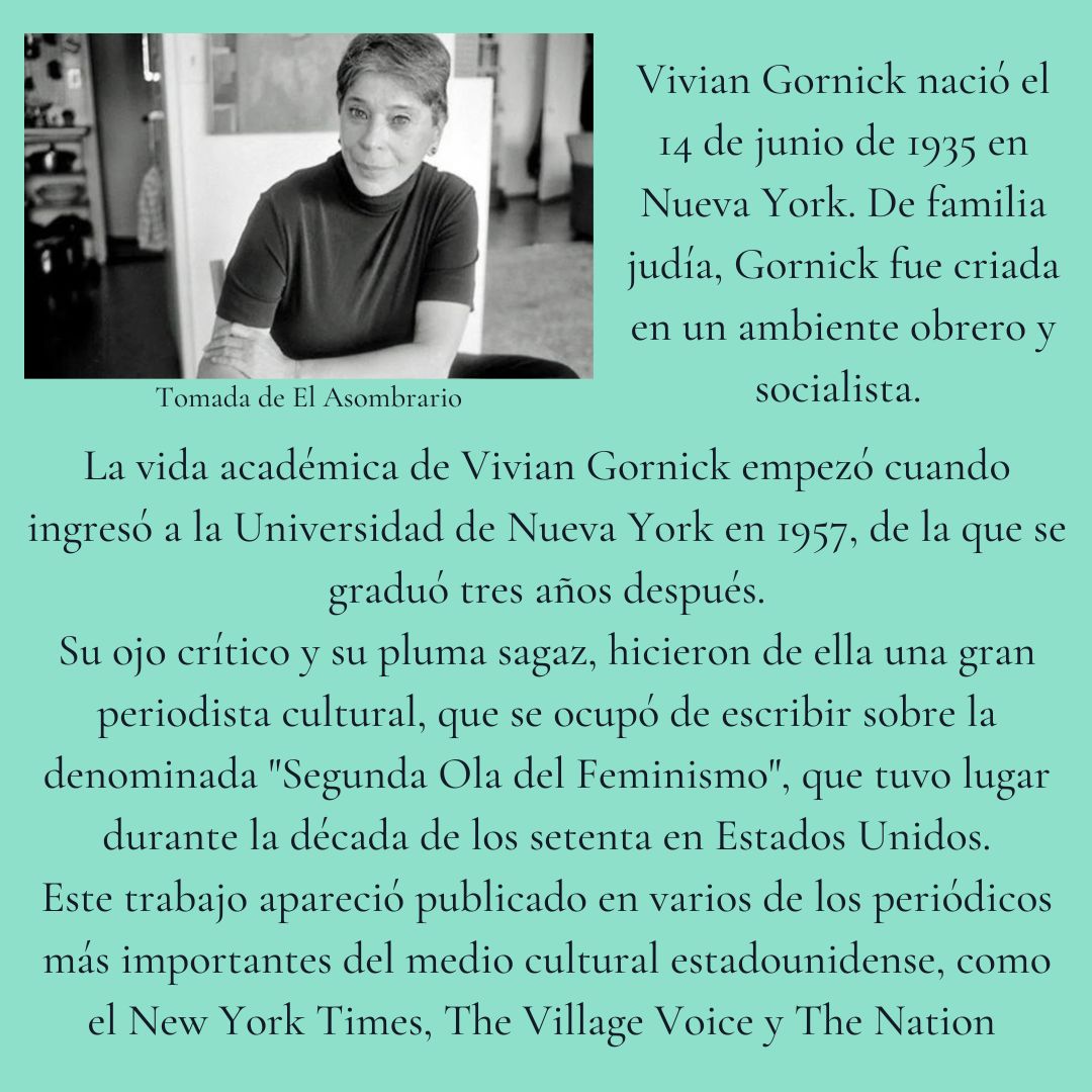 Vivian Gornik | La Malinche sale de visita